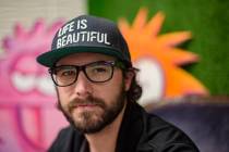 Lee Flint, the culinary director for Life Is Beautiful Festival, at the Life Is Beautiful Festi ...