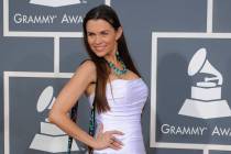 In a Feb. 12, 2012, file photo, Alicia Arden arrives on the red carpet at the 54th annual Gramm ...