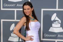 In a Feb. 12, 2012, file photo, Alicia Arden arrives on the red carpet at the 54th annual Gramm ...