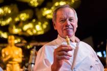 Chef Wolfgang Puck during a media preview for the 89th Academy Awards' Governors Ball in Hollyw ...