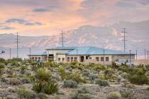 A Las Vegas Metropolitan Police Department substation is under construction on 4.75 acres west ...