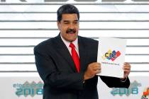 Venezuela's President Nicolas Maduro. (AP Photo/Ariana Cubillos, File)