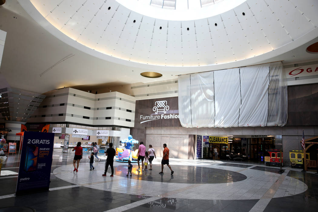 The Boulevard Mall in Las Vegas Wednesday, Aug. 21, 2019. (K.M. Cannon/Las Vegas Review-Journal ...