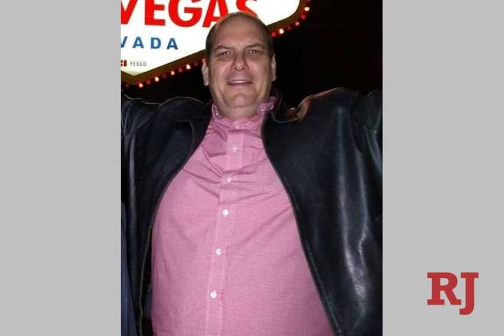 An undated photo of John Russell of Las Vegas, a 55-year-old veteran with a history of medical ...