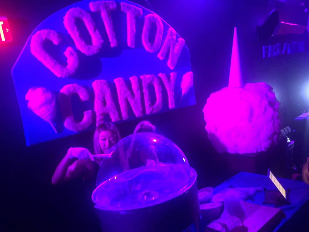 A scene from "Candy World" at Light Nightclub at Mandalay Bay on Saturday, Aug. 24, 2019. (John ...