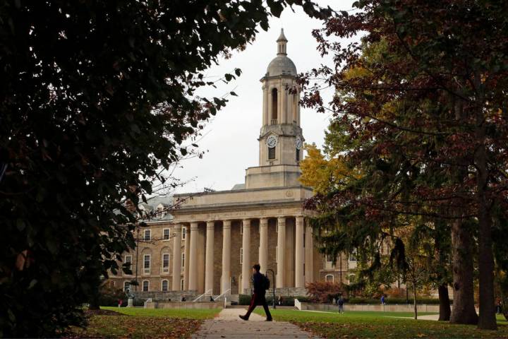 Old Main at Penn State University (AP Photo/Gene J. Puskar, File)