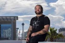 Owner/restaurateur Marc Marrone on the rooftop of a future restaurant he's developing at 201 La ...
