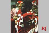 Former UNLV running back Mike Thomas in an undated photo. He died Friday at 66. (UNLV athletics)