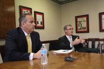 Superintendent Jesus Jara and CCSD Chief Financial Officer Jason A. Goudie discusses the possib ...