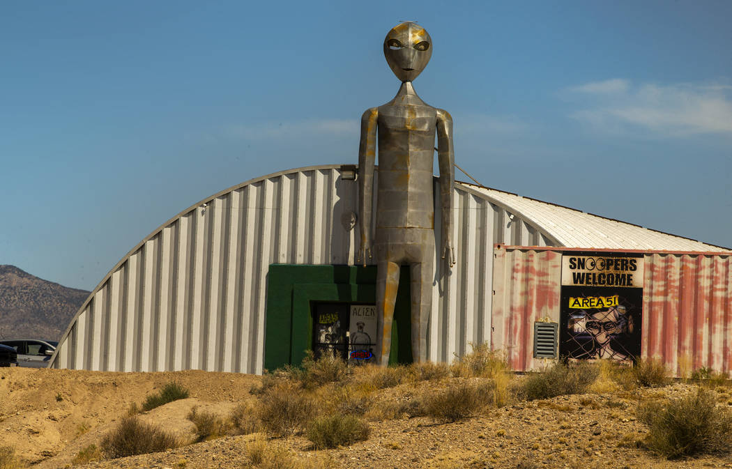 The Alien Research Center in Hiko will be a gathering site for the upcoming Alienstock festival ...