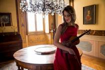 Violinist Francesca Dego. (Davide Cerati)