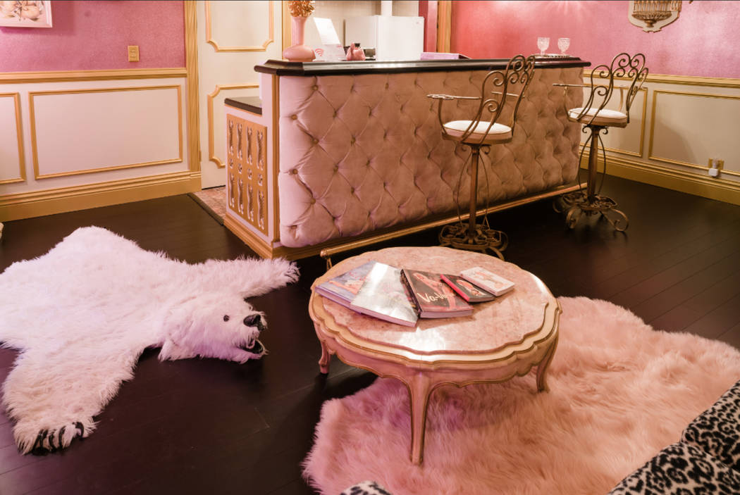 The Vintage Glitz Suite at Clairbnb, which is now fully open to the public. (lemew photography)