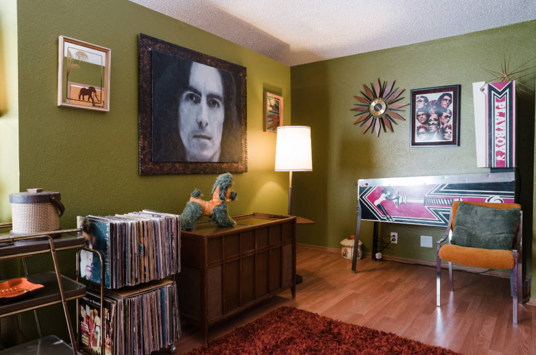The 70s Suite at Clairbnb, which is now fully open to the public. (lemew photography)