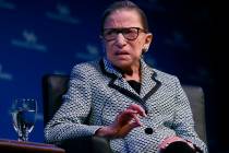 Supreme Court Associate Justice Ruth Bader Ginsburg speaks about her work and gender equality f ...