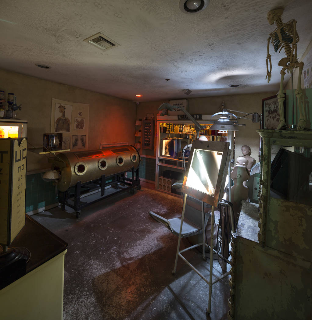 Zak Bagans' The Haunted Museum located at 600 E. Charleston Blvd. in downtown Las Vegas, Oct. 2 ...