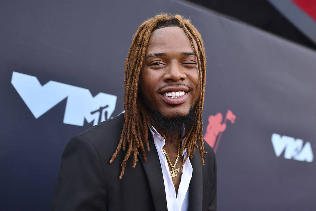 Fetty Wap arrives at the MTV Video Music Awards at the Prudential Center on Monday, Aug. 26, 20 ...