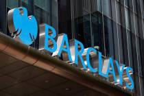 A view of Barclay's headquarter at London's Canary Wharf financial district, Thursday, June 28, ...