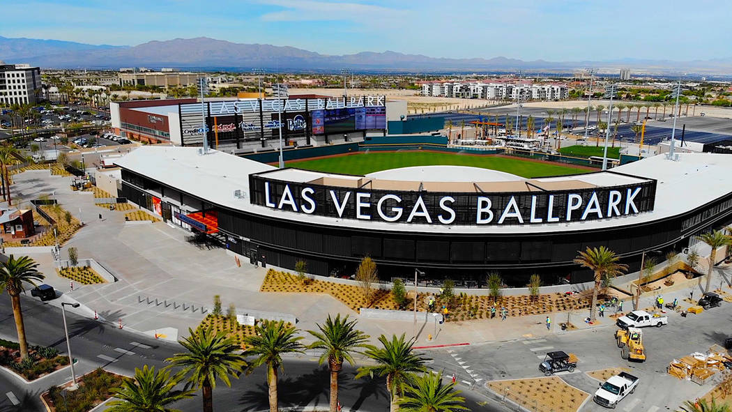 Las Vegas Ballpark; Aviators win major awards | Las Vegas Review-Journal