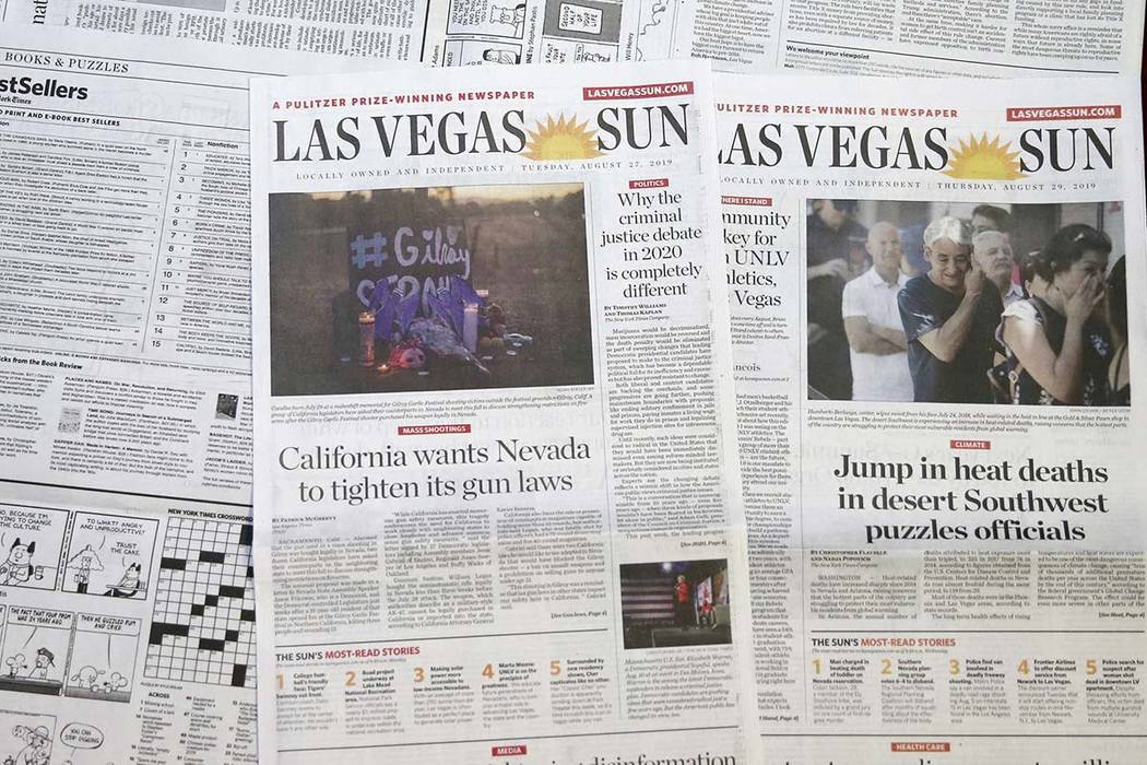 Las Vegas Newspaper