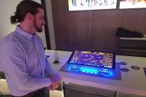 Nathan Drane, vice president of commercial strategy–game sales for Aristocrat Technologies, d ...