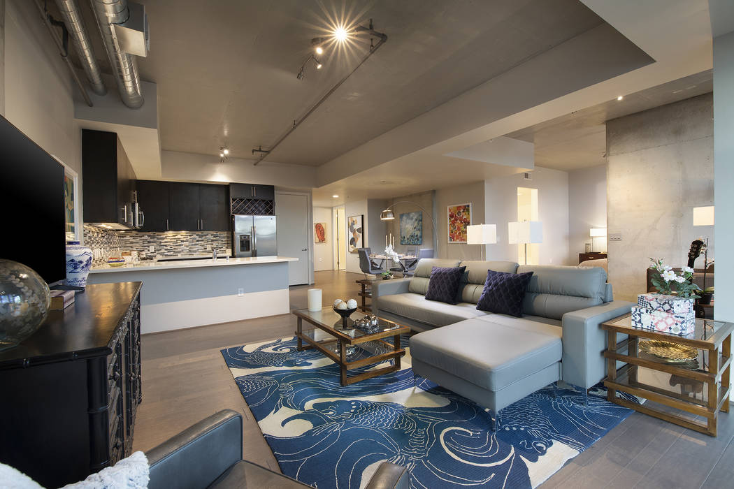 Residence No. 762 at Juhl is a one-bedroom, two-bath, luxury loft condominium that is listed at ...