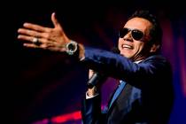 Singer Marc Anthony performs in concert during the Gigantes Tour which also features Chayanne a ...
