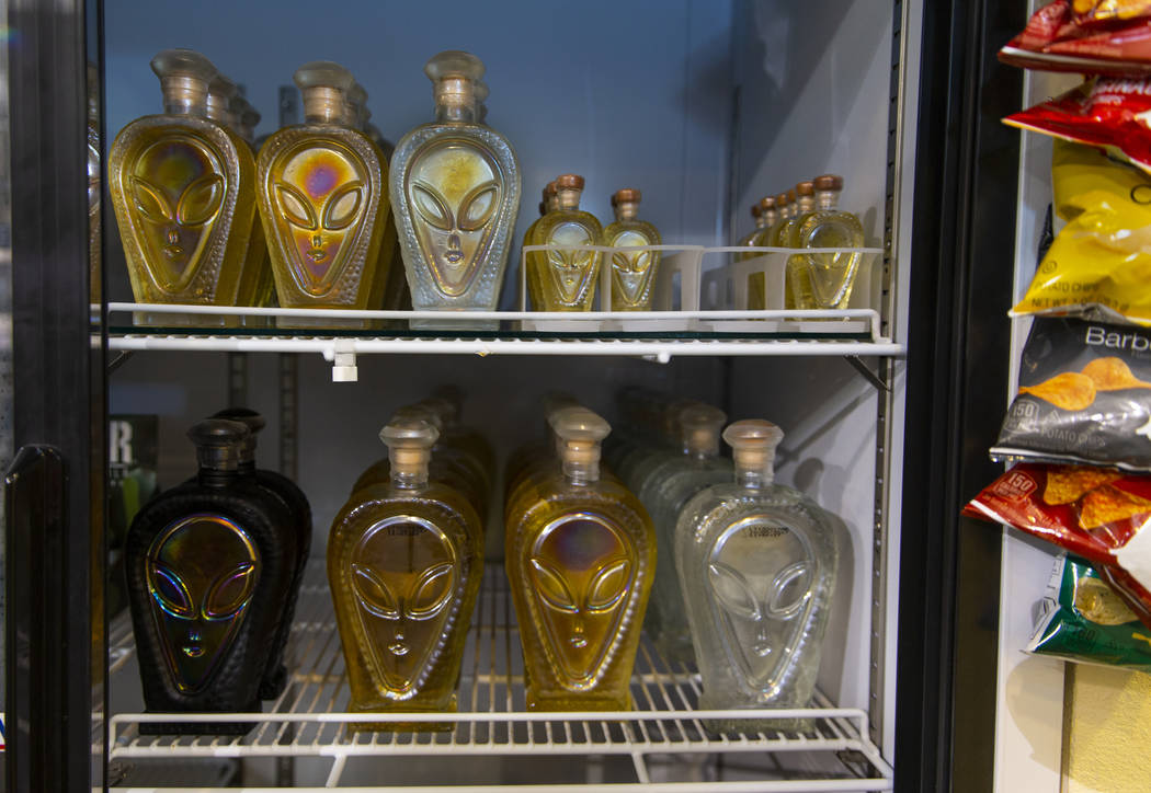 The Alien Research Center offers Alien Tequila while being a gathering site for the upcoming Al ...