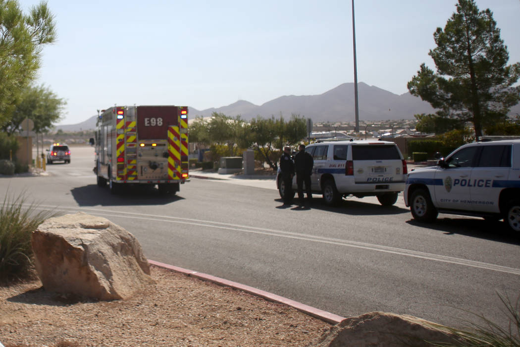 Police and Fire Department arrive after a small plane made a hard landing Sunday morning, Septe ...