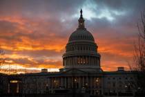 In a Jan. 24, 2019, file photo, the Capitol at sunset in Washington. Facing criticism that the ...