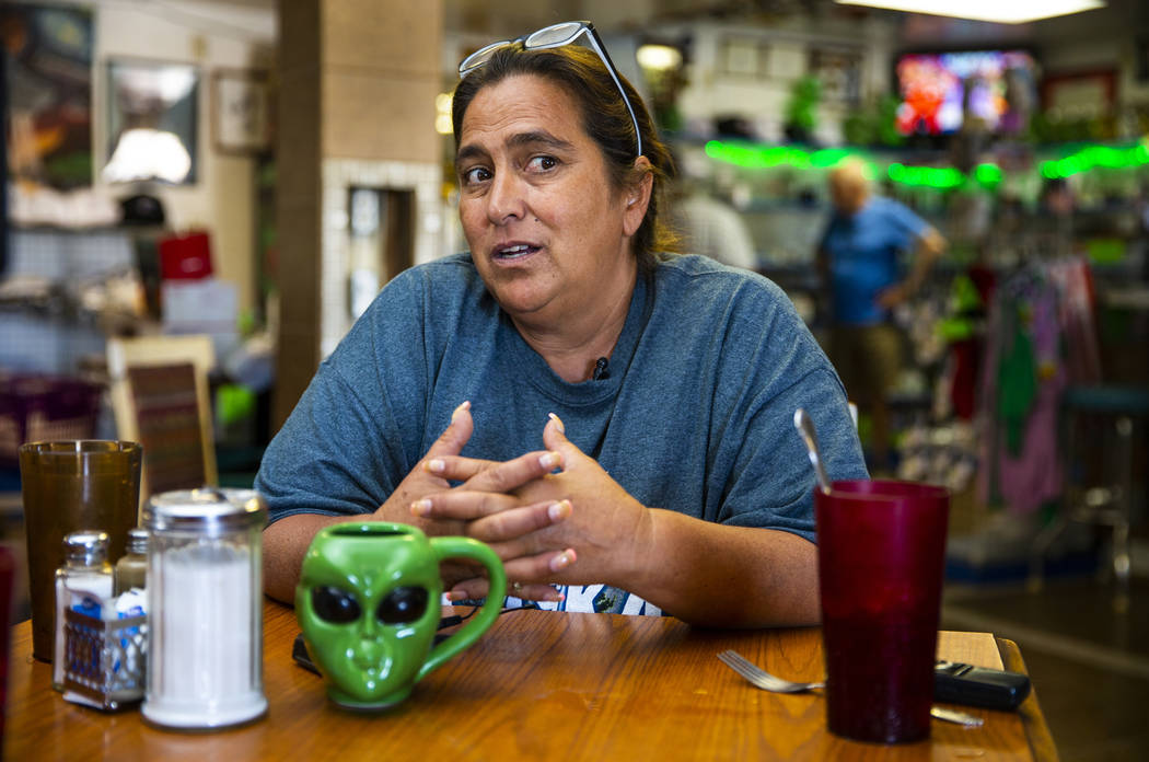 Connie West, owner of the Little A'Le'Inn in Rachel, talks about the upcoming Alienstock festiv ...