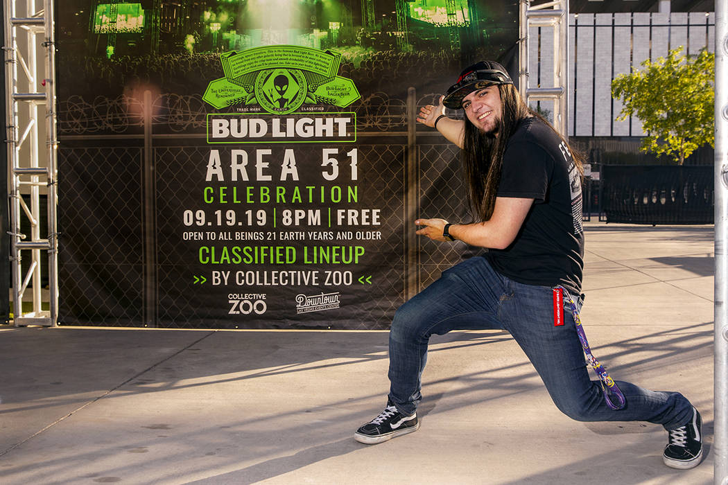 Matty Roberts as the initial creator of 'Storm Area 51' is now apart of the Bud Light Area 51 C ...