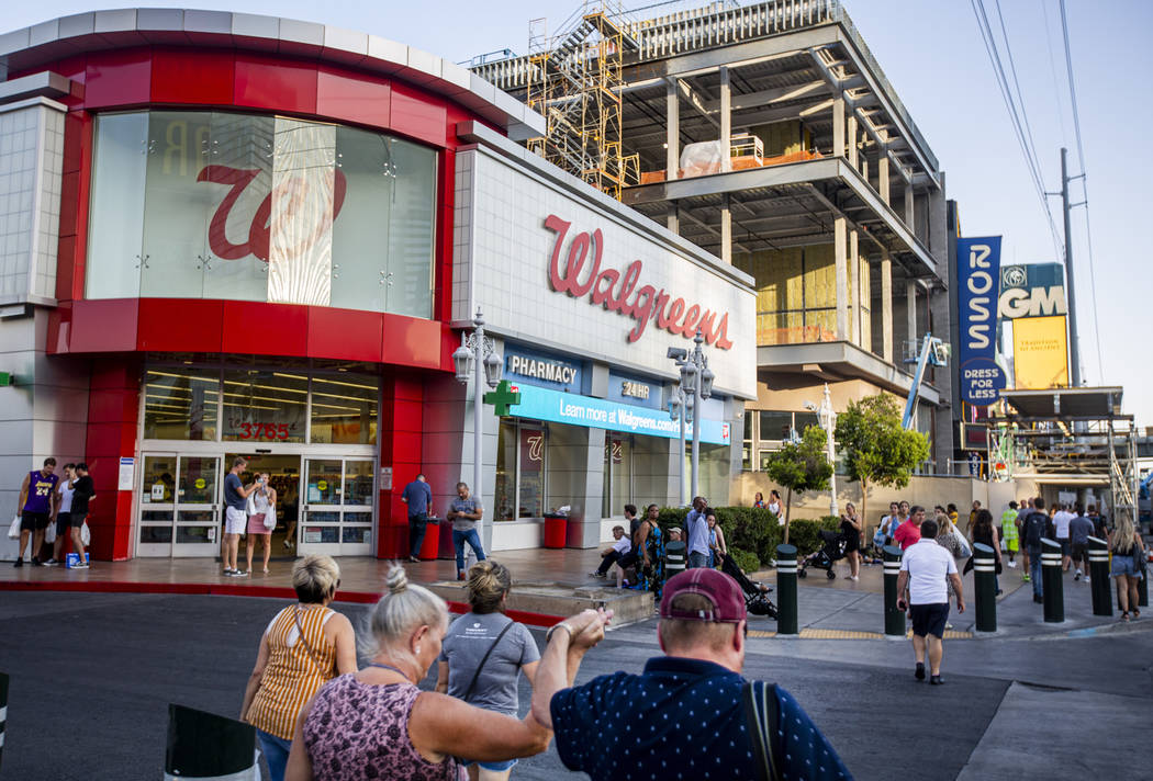 Walgreens Puts Las Vegas Strip Property On Market For 40m Las