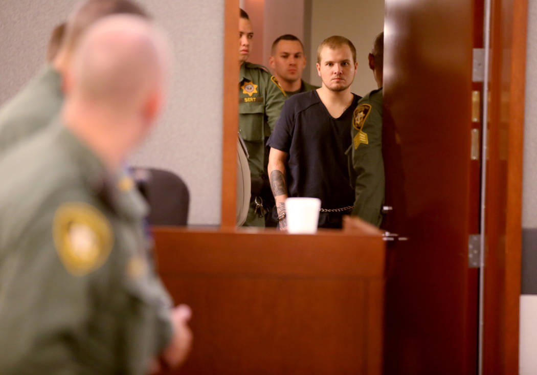 Gary "Bro Bro" Kingsland appears in court at the Regional Justice Center in Las Vegas ...