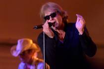 Eddie Money performs during Grandstand Under the Stars at the Diamond Jo Casino in Dubuque, Iow ...