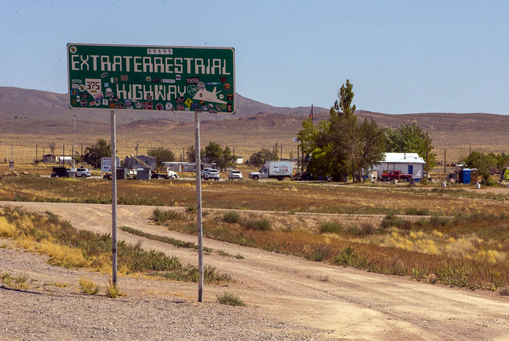 The Little A'Le'Inn property beside the "Extraterrestrial Highway" will be ground zer ...