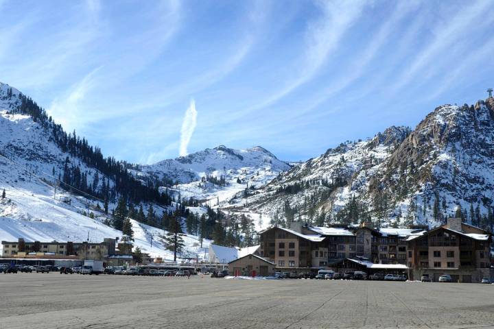 FILE - This Dec. 16, 2011 file photo shows the base village at Squaw Valley in Olympic Valley, ...