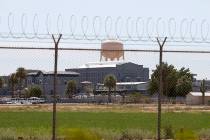 FILE - In this July 23, 2014 file photo, a fence surrounds the state prison in Florence, Ariz., ...
