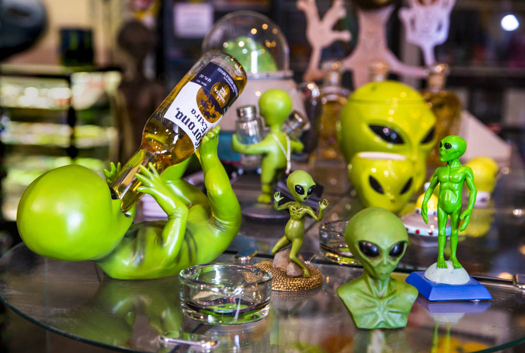 Aliens in all forms can be purchased along with a variety of other items at the Alien Research ...