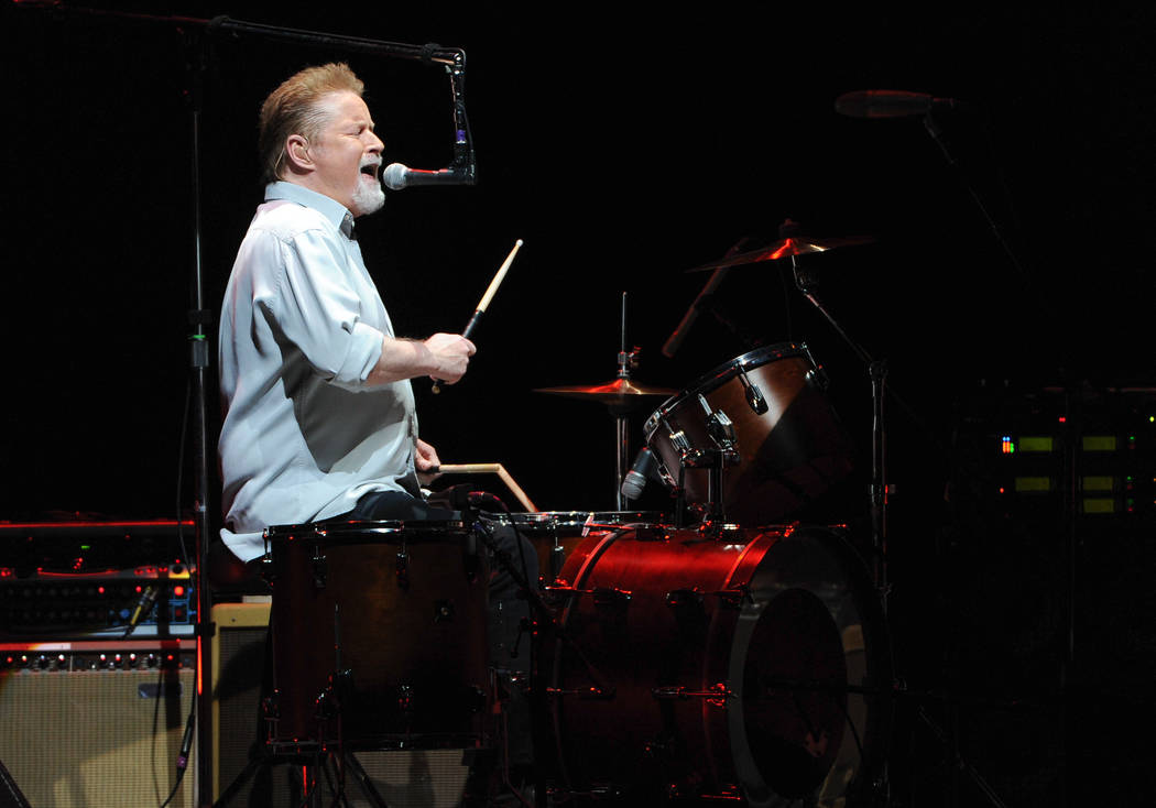 Musician Don Henley of the Eagles performs at Madison Square Garden on Friday, Nov. 8, 2013 in ...