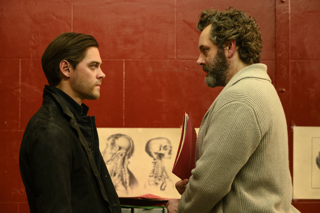 Tom Payne, left, and Michael Sheen star in "Prodigal Son" on FOX. (David Giesbrecht/FOX)