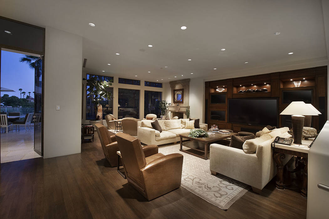 The family room. (Synergy Sotheby’s International Realty)