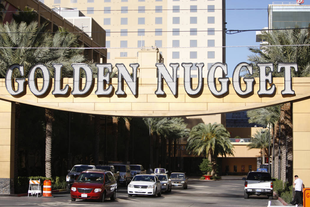 The Golden Nugget casino-hotel in Las Vegas (Erik Verduzco/Las Vegas Review-Journal)