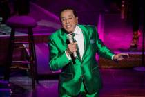 Smokey Robinson makes his Wynn Las Vegas debut with at Encore Theater on Feb. 27, 2019. (Erik K ...