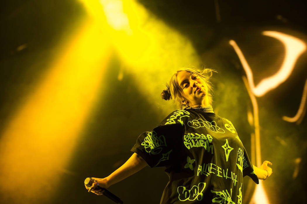 Billie Eilish at Life is Beautiful in Las Vegas — PHOTOS Las Vegas