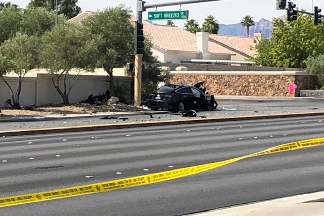 Fatal Las Vegas crash driver charged with DUI Las Vegas ReviewJournal