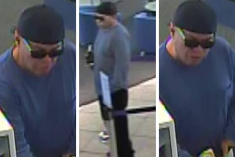 Police are looking for a man connected to a robbery on Monday, Sept. 23, 2019, on the 8000 bloc ...