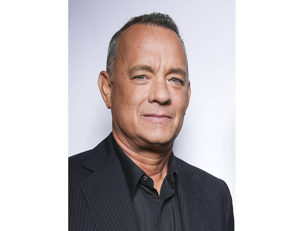 FILE - This Aug. 28, 2016 photo shows actor Tom Hanks posing for a portrait in Los Angeles to p ...