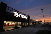 In an Aug. 15, 2019, photo shoppers enter a T.J. Maxx in Harahan, La.. On Tuesday, Sept. 24, th ...