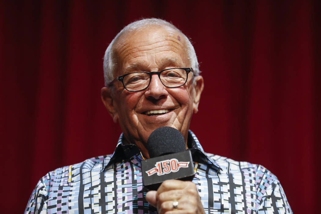Cincinnati Reds Hall of Fame announcer Marty Brennaman speaks during a news conference to discu ...