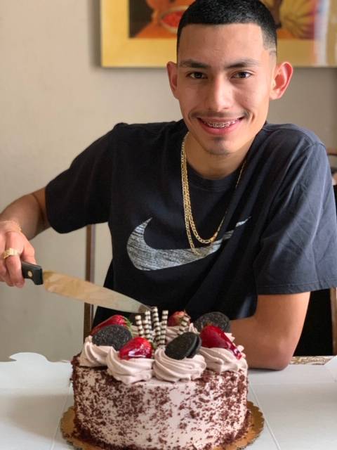 Brian Lopez, 18, poses in an undated photograph. Lopez was shot September 16, 2019, during an a ...